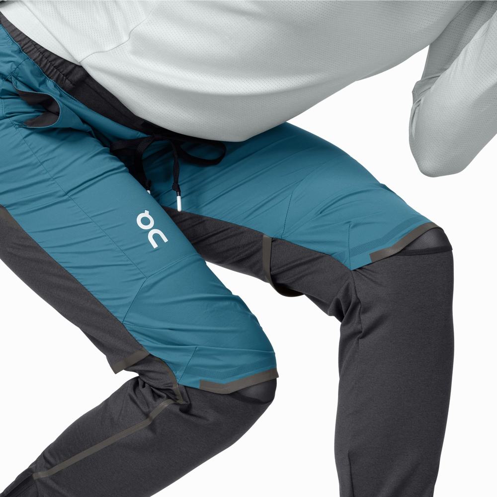 Women's On Performance Running Pants Black | USA-2950634