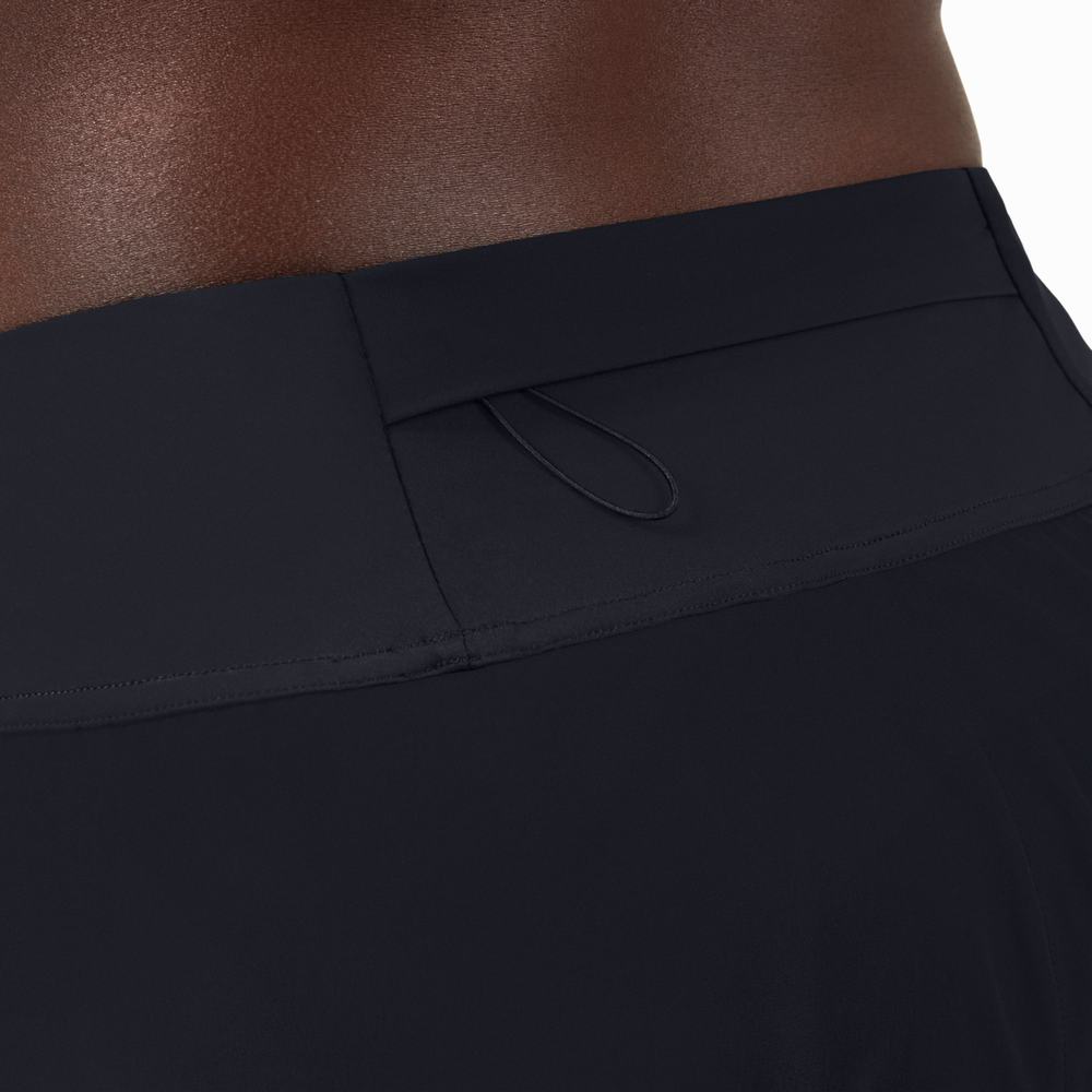 Women's On Performance Running Shorts Black | USA-9564102