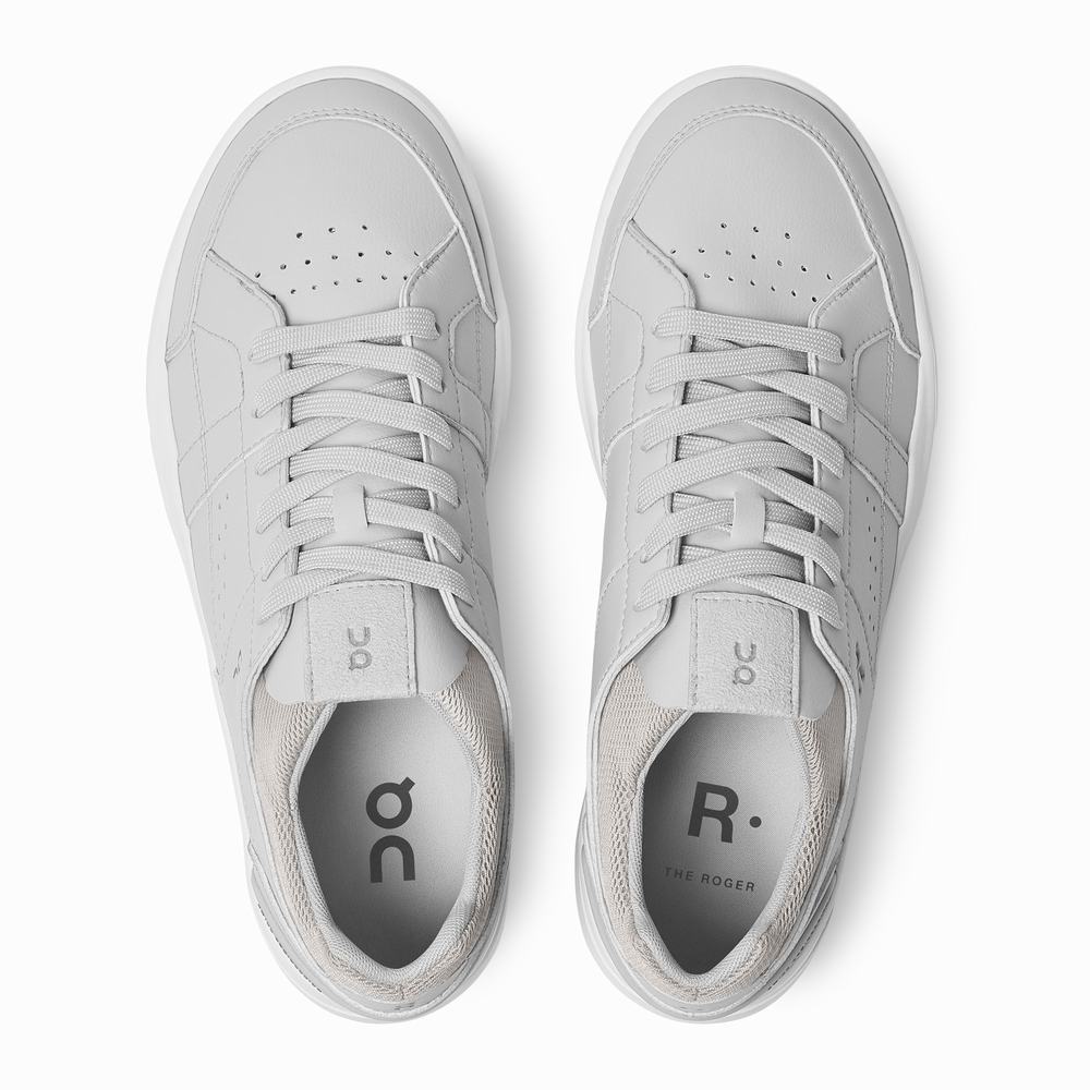 Women's On THE ROGER Clubhouse Tennis Shoes White | USA-8174692