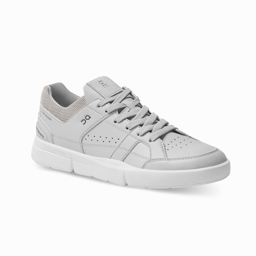 Women's On THE ROGER Clubhouse Tennis Shoes White | USA-8174692