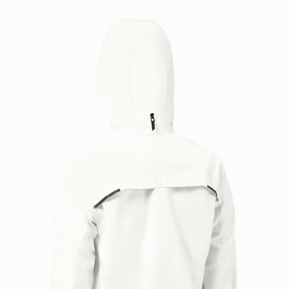 Women's On Waterproof Jackets White | USA-2730865