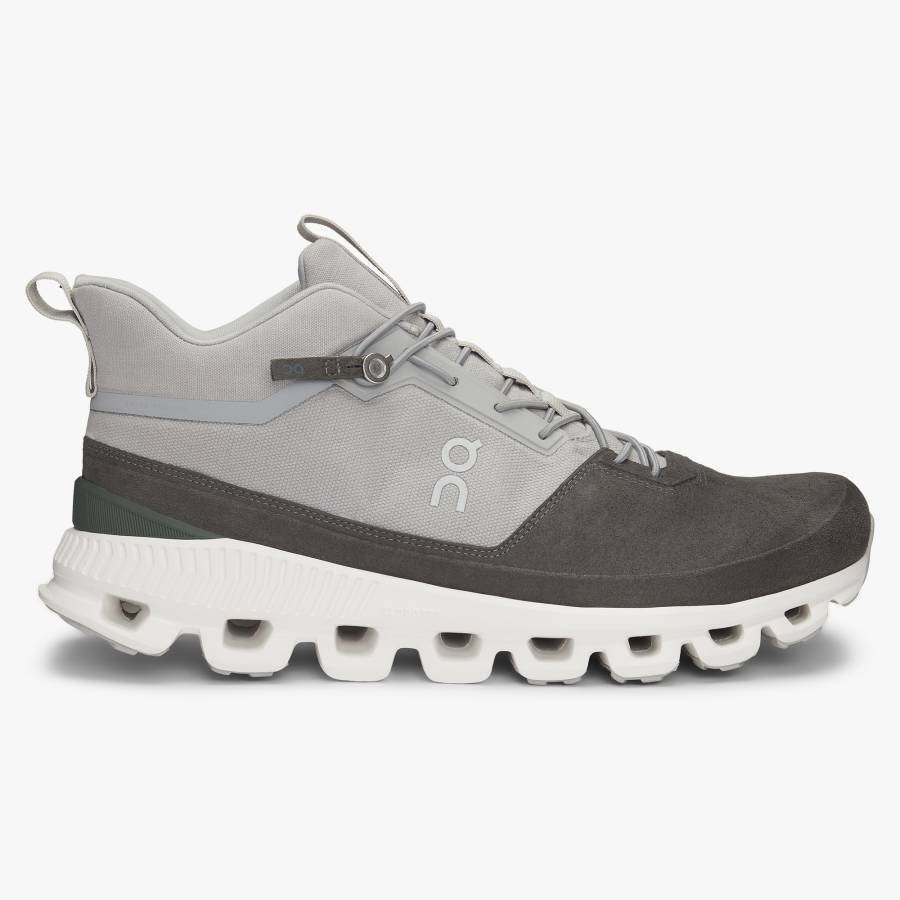 Men's On Cloud Hi Sneakers Grey | USA-5974801