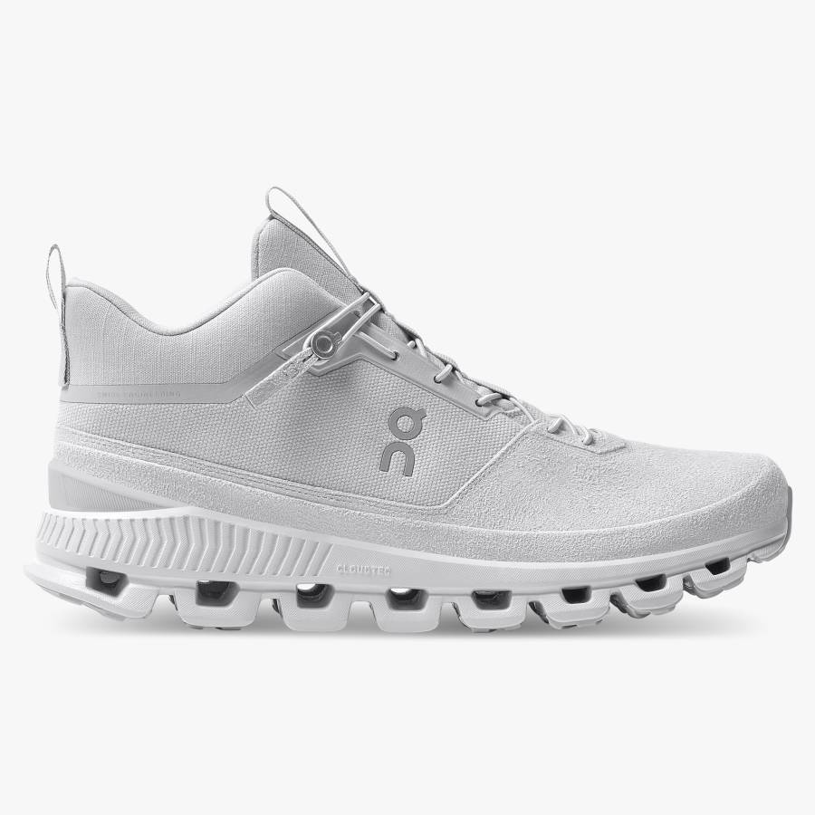 Men's On Cloud Hi Sneakers White | USA-7389026