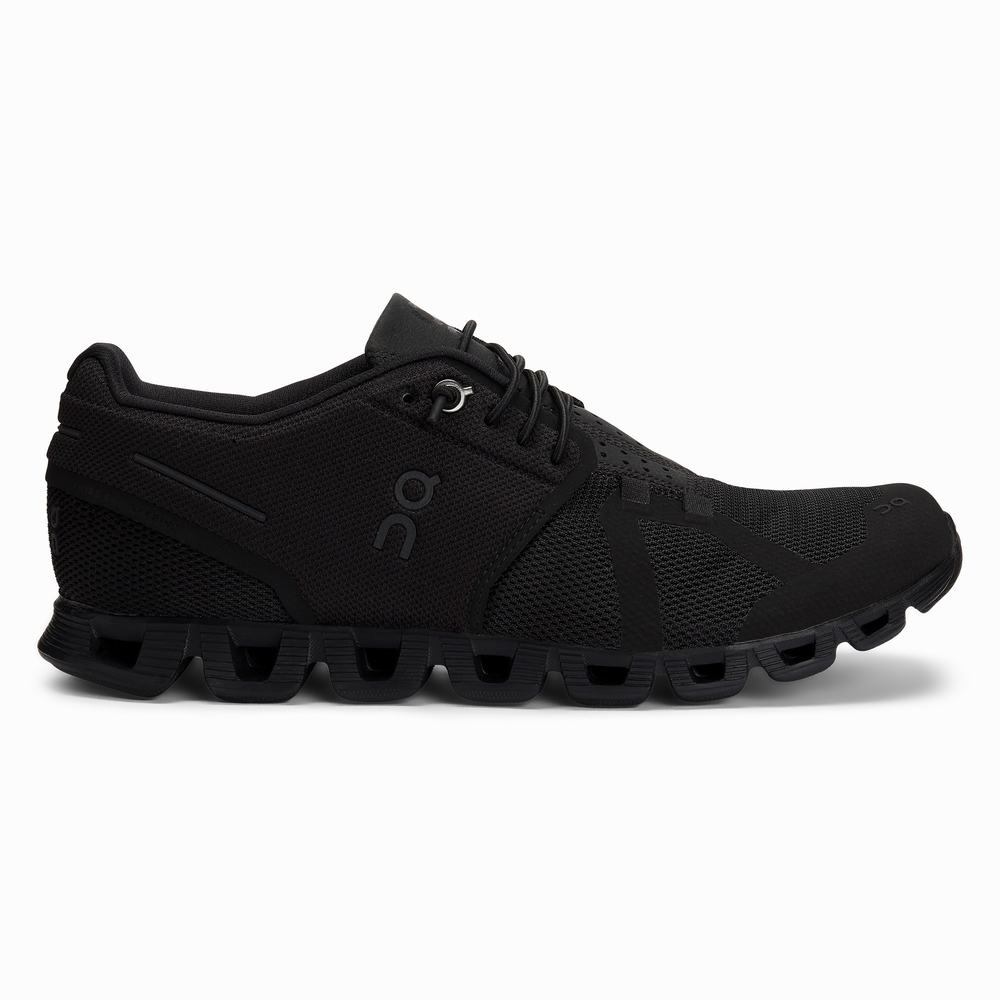 Men's On Cloud Running Shoes Black | USA-1328497