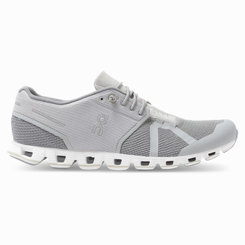 Men's On Cloud Running Shoes Grey | USA-4570328