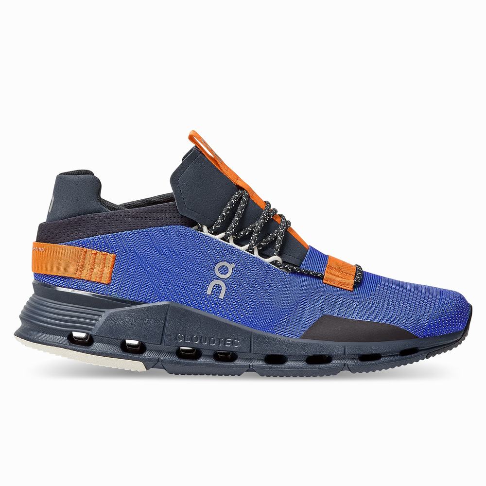 Men's On Cloudnova Sneakers Blue | USA-3985764