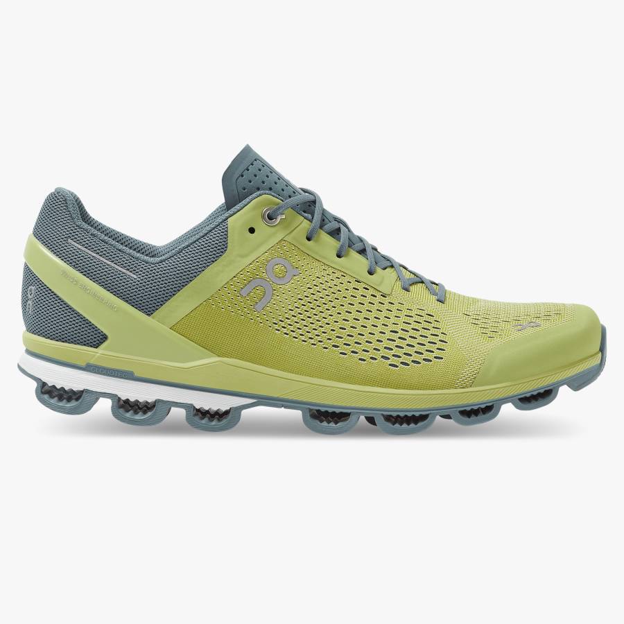 Men's On Cloudsurfer 5 Road Running Shoes Yellow | USA-1620854