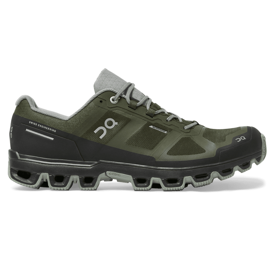 Men's On Cloudventure Waterproof 2 Hiking Shoes Camo | USA-1834052