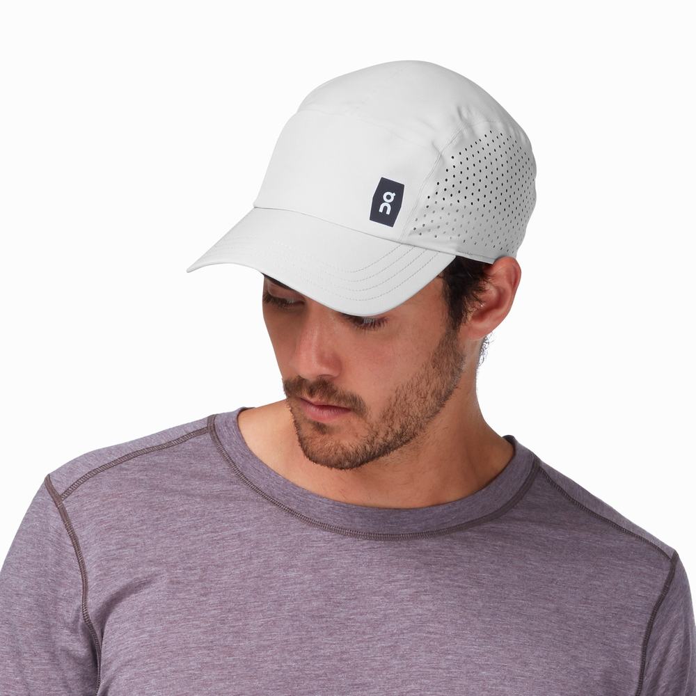 Men's On Lightweight Hats Grey | USA-5367910