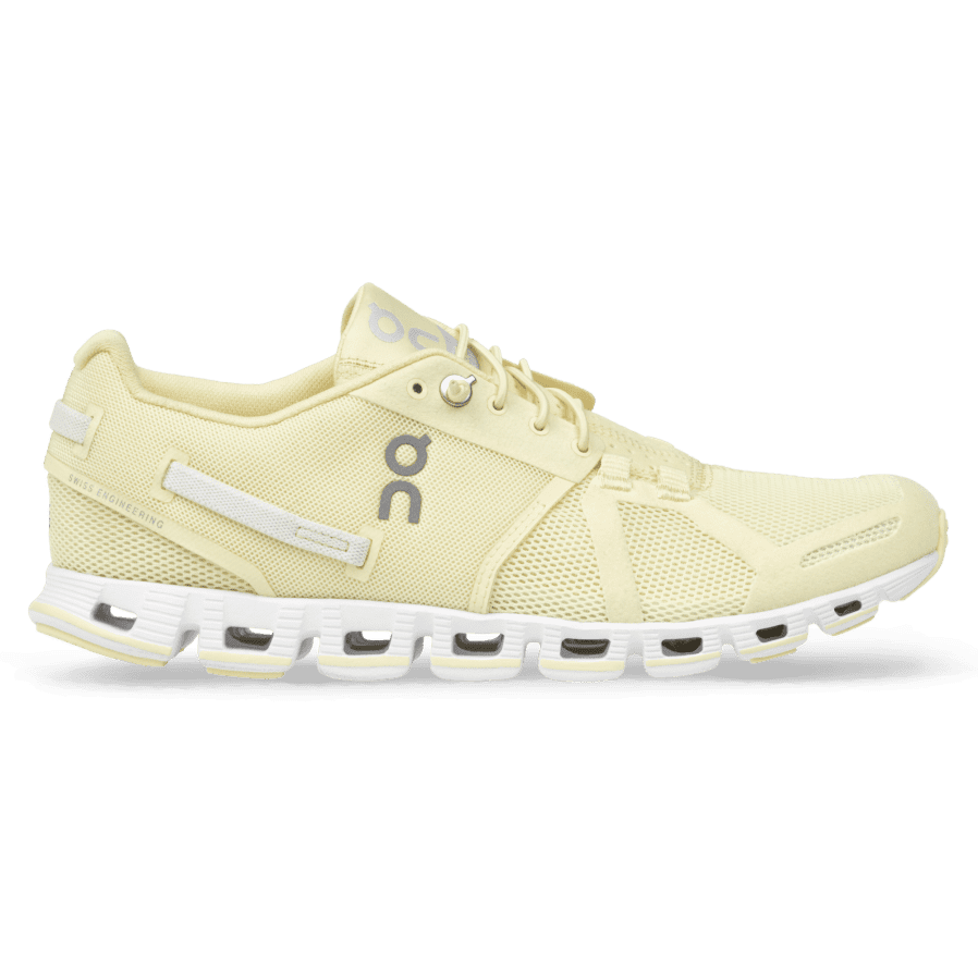 Women's On Cloud 1 Sneakers Lemon | USA-0278316