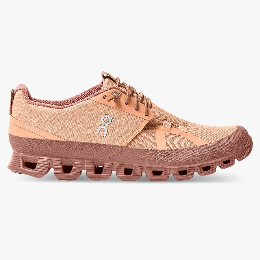 Women's On Cloud Dip Sneakers Light Brown | USA-9516743