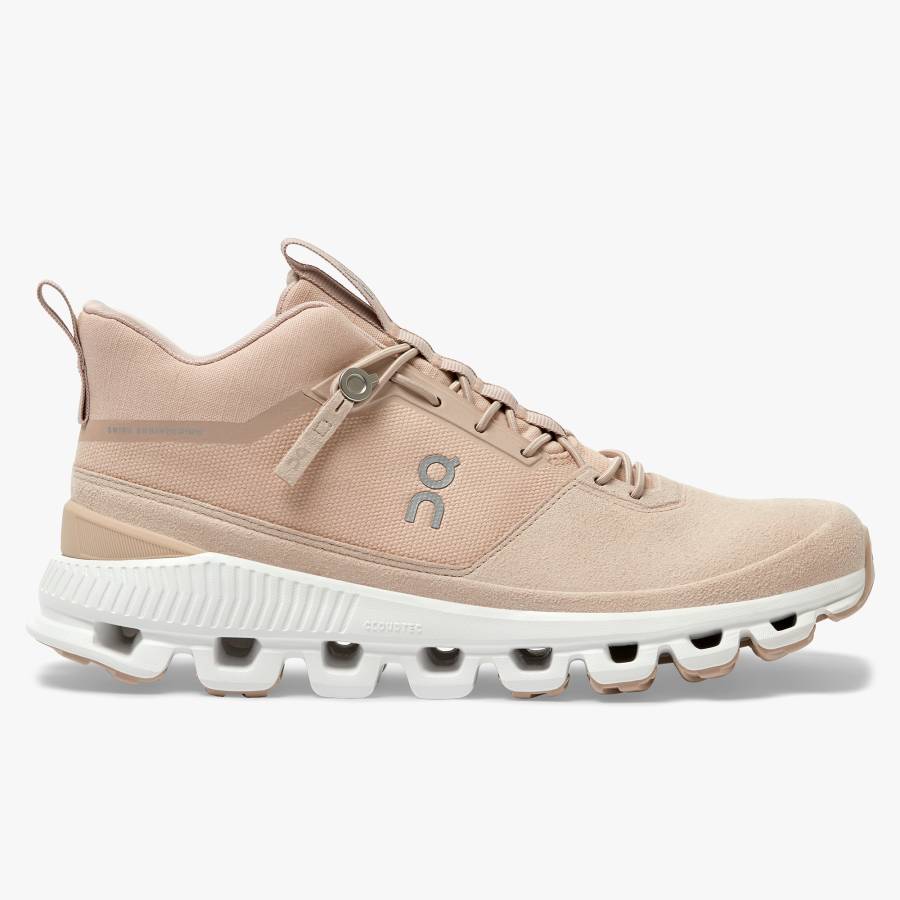 Women's On Cloud Hi Sneakers Rose | USA-3214605