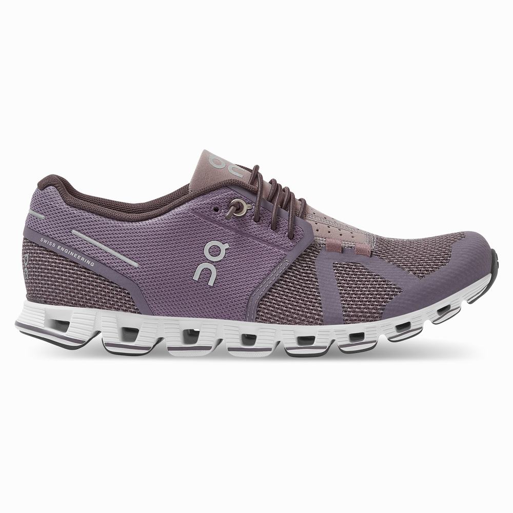 Women's On Cloud Running Shoes Dark Grey | USA-4731862