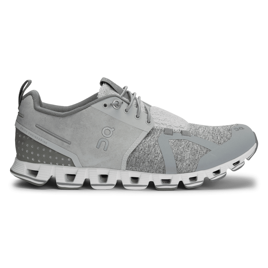 Women's On Cloud Terry Sneakers Silver | USA-0924587