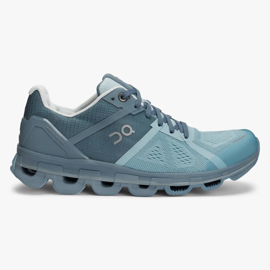 Women's On Cloudace 1 Road Running Shoes Light Turquoise | USA-3201479