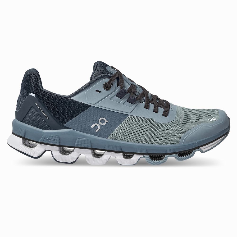 Women's On Cloudace Road Running Shoes Wash / Navy | USA-6581704