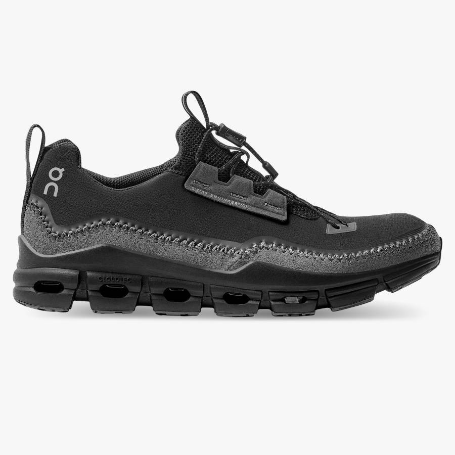 Women's On Cloudaway Trail Shoes Black | USA-1620457