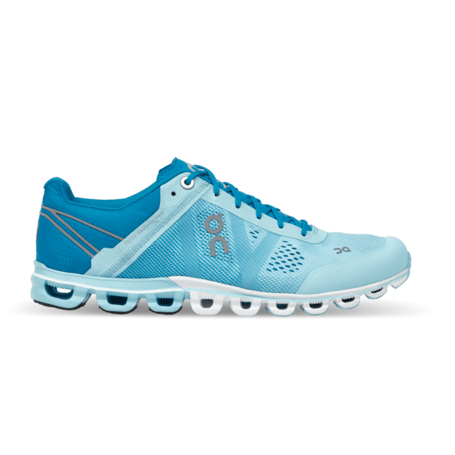 Women's On Cloudflow 1 Road Running Shoes Blue | USA-0725693