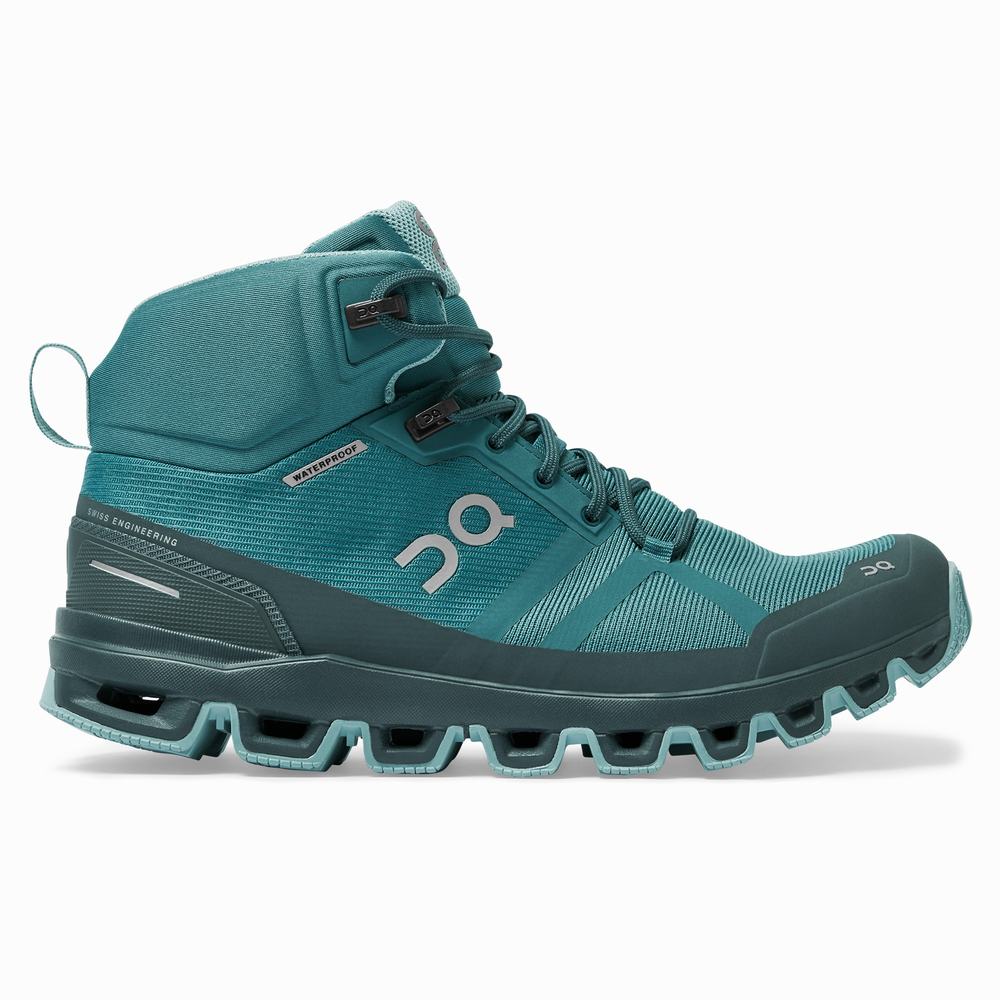 Women's On Cloudrock Hiking Boots Wash | USA-5194786