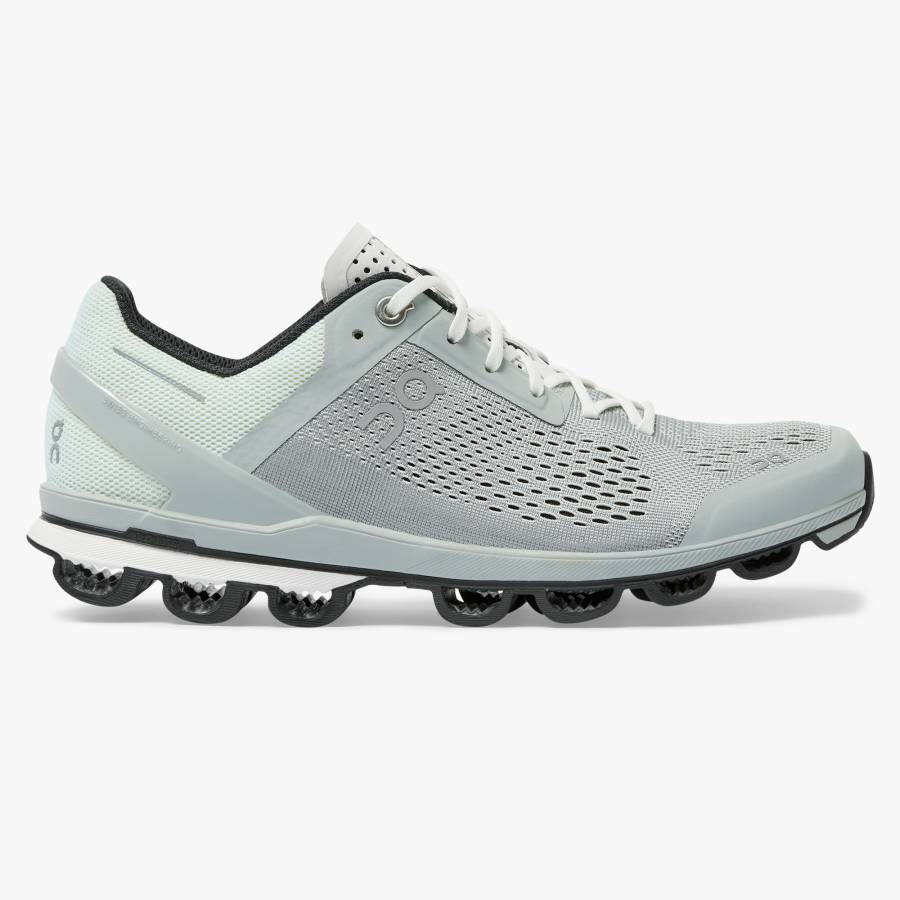 Women's On Cloudsurfer 5 Road Running Shoes White / Black | USA-2461805