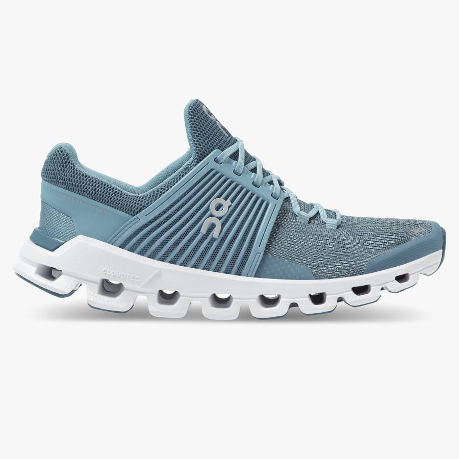 Women's On Cloudswift 1 Road Running Shoes Light Blue | USA-7152609