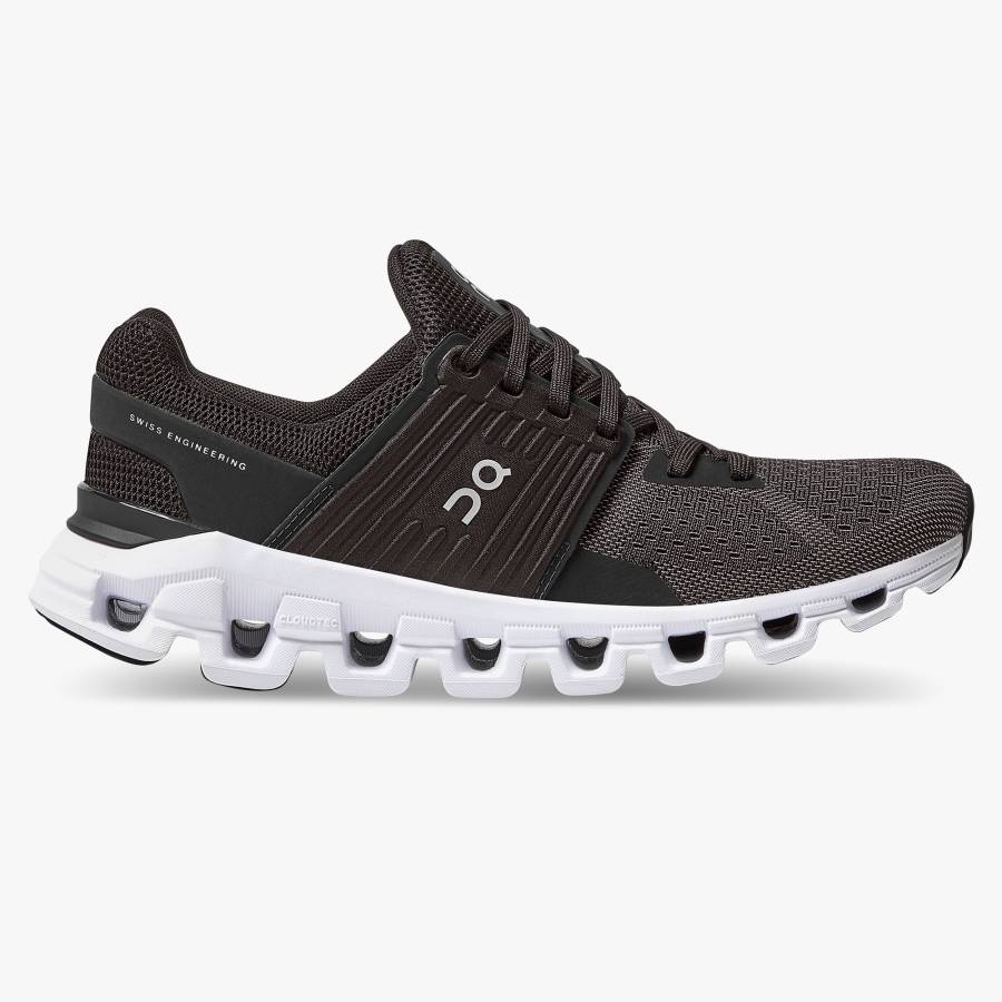 Women's On Cloudswift 2 Road Running Shoes Black | USA-2689143