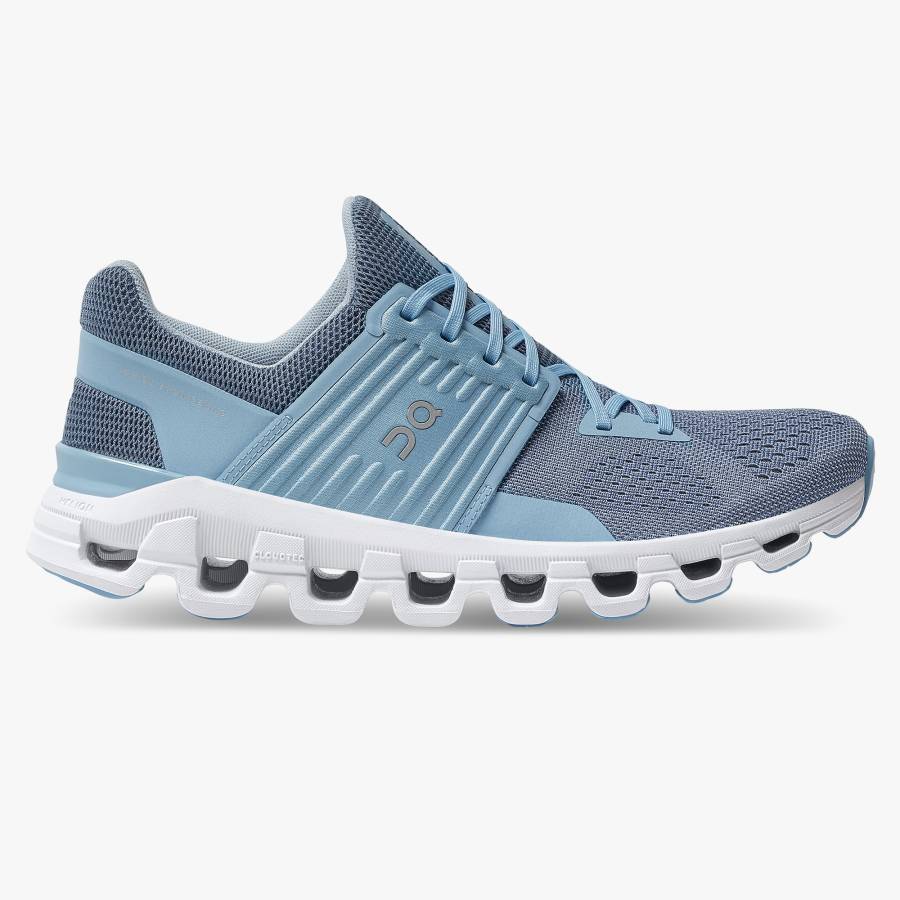 Women's On Cloudswift 2 Road Running Shoes Light Blue | USA-7512698