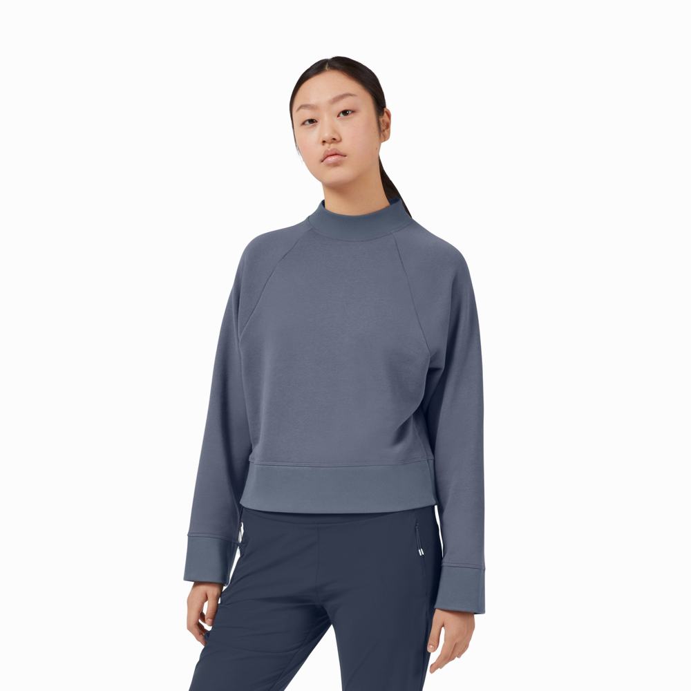 Women's On Crew Neck Sweatshirt Deep | USA-1543682