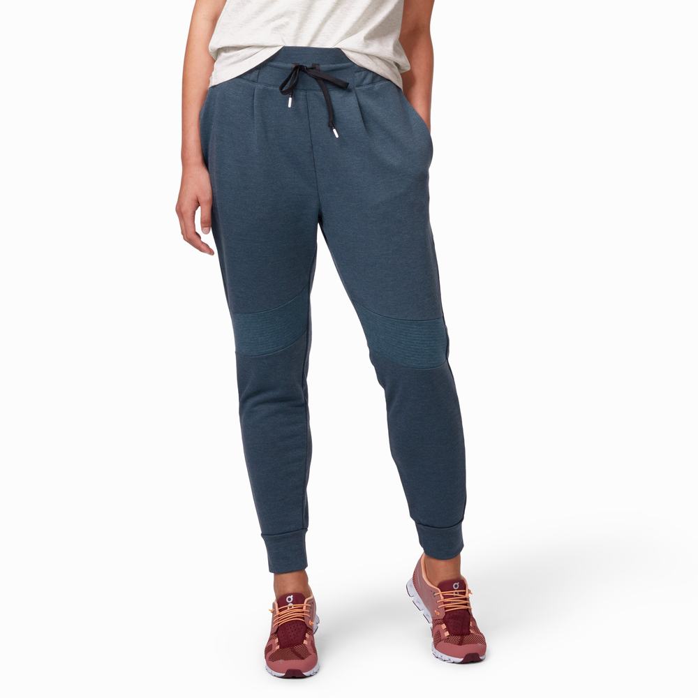 Women's On Sweat Sweatpants Navy | USA-2674581