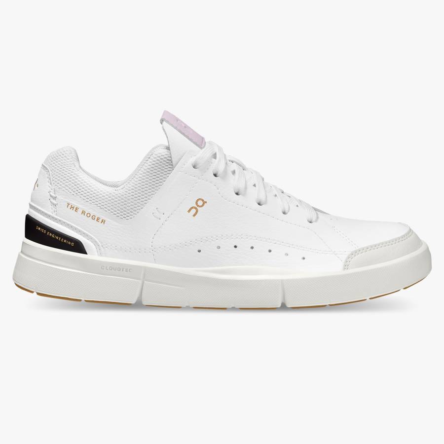 Women's On THE ROGER Centre Court Sneakers White | USA-0513264